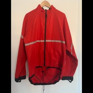 Red Tera-Gear Reflective Cycling Jacket Size M
